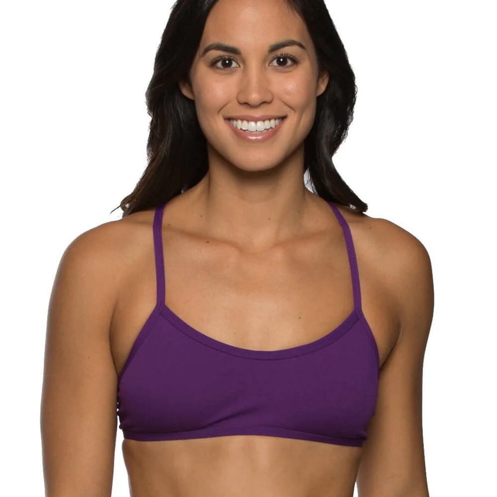 Jolyn Grayson Bikini Top Dark Purple